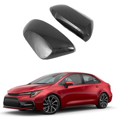 Chrome Car Rearview Mirror Covers Side Wing Mirror Caps Trim Frame Side Mirror Caps for Toyota Corolla 2019-2021