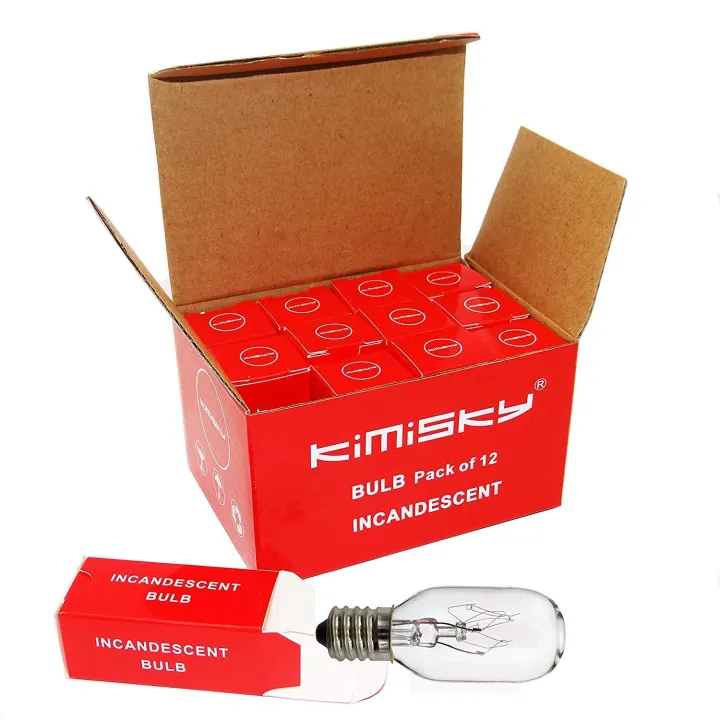 Kimisky 25 Watt Salt Lamp Bulbs, Himalayan Salt Lamp Replacement Bulbs