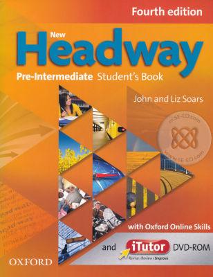 Bundanjai (หนังสือคู่มือเรียนสอบ) Headway 4th ED Pre Intermediate Student s Book DVD ROM