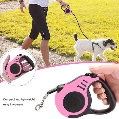 Bone Printing Flexible Dog Leash Dogs For Pet Dog Chain Device Automatic Dog Rope Pet Traction