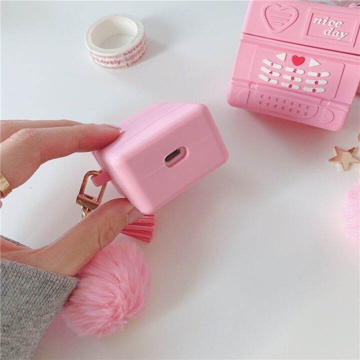 3d-cute-pink-retro-mobile-phone-design-brand-silicone-earphone-case-for-apple-airpods-1-2-pro-3rd-bluetooth-headset-cover-coque-headphones-accessories