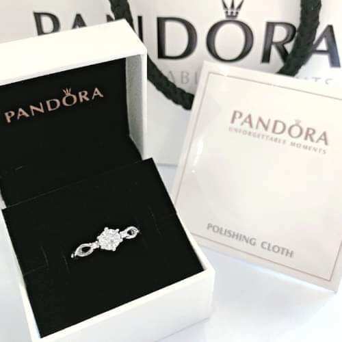 Pandora Infinity Diamond Promise Ring S925 (Adjustable Ring) Lazada PH