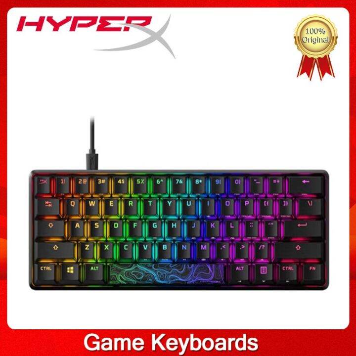 HyperX Alloy Origins 60 Mechanical Gaming Keyboard Ultra Compact 60