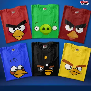  Angry Birds Classic Official Merchandise T-Shirt : Clothing,  Shoes & Jewelry