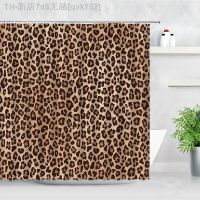 【CW】☎❡☃  Leopard Shower Curtains African Pattern Printing Fashion Curtain With Hooks