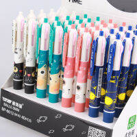 40 pcslot Cartoon Cat 4 Colors Ballpoint Pen Cute press ball pens School Office writing Supplies Stationery Gift