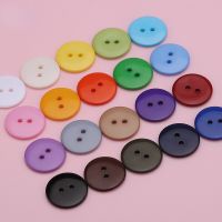 9-30mm Two Holes Multicolour Small Buttons Suit Pad Button Bread Round Resin Sewing Buttons Diy Clothing Crafts Scrapbooking Haberdashery