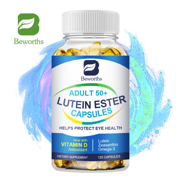 BEWORTHS Eye Vitamins Lutein Ester Capsules Contains Zinc, Vitamins C
