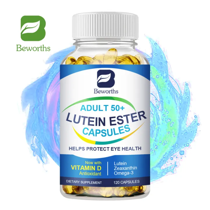 BEWORTHS Lutein Ester Capsules Contains Zinc, Vitamins C, E, Omega 3