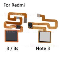 เซ็นเซอร์ตรวจสอบลายนิ้วมือสายยืดหยุ่นปุ่มโฮมสำหรับ Xiaomi Redmi Note 3 3S Pro อะไหล่ซ่อมโทรศัพท์