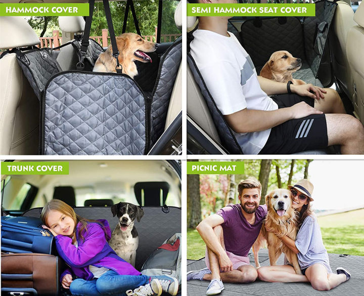 2021deko-dog-car-rear-back-seat-cover-view-mesh-pet-carrier-hammock-safety-protector-mat-with-zipper-and-pockets-for-travel