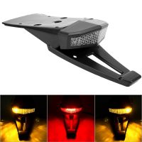 LED Rear Tail Brake Stop Indicator For Bobber Enduro Dirt Bike Motorcycle ATV Universal Signal Lamp Turn Signal Light