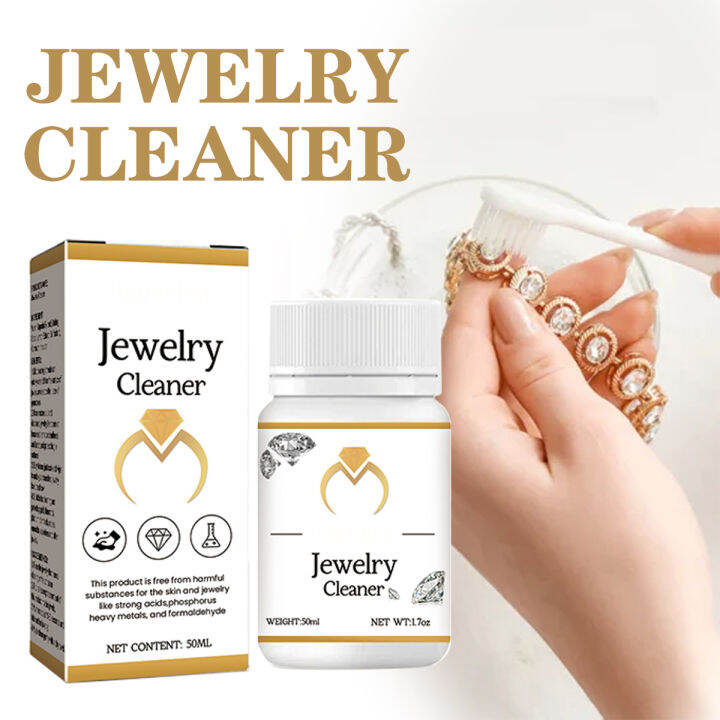 KPL Jewelry Cleaner Liquid Cleaning Solutions Restores Shine for Gold