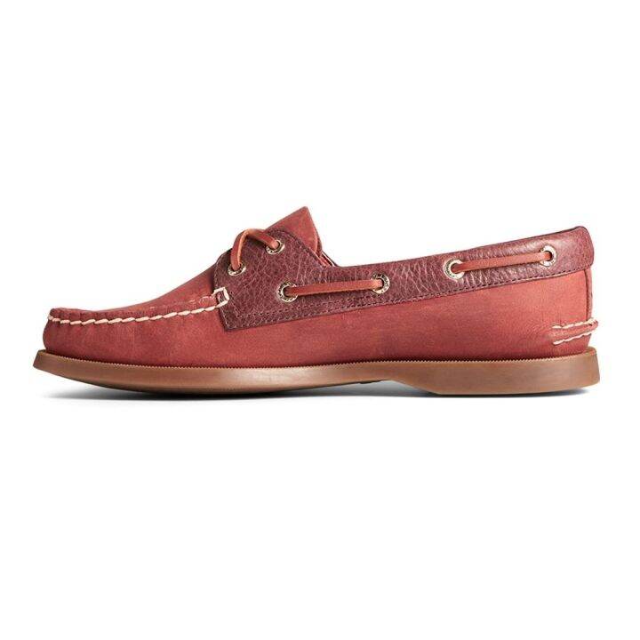 sperry-a-o-tonal-leather-รองเท้าโบ๊ทชูส์-ผู้หญิง-สีแดง-boat-sts86654