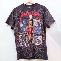 เสื้อวงMetallicaลายโอเวอร์ปริ้น สไตล์วินเทจ สกรีนทั้งตัว ผ้านอก เสื้อOVP เสื้อวินเทจญี่ปุ่น เสื้อโอเวอร์ไซส์ เสื้อวงดนตรีต่างประเทศ เสื้อวงร๊อค เสื้อวงทัวร์