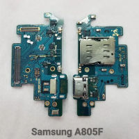 Mengecas Dok untuk A90 SM-A805F Samsung Galaxy A80 Pengecas Lembaga พอร์ต USB Penyambung Kabel Flex