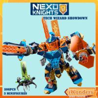 ของเล่นบล็อกตัวต่อ รูปอัศวิน Nexo Tech Wizard Showdown MOC 3-in-1 mech InfectoByter MOC ของขวัญสําหรับเด็ก