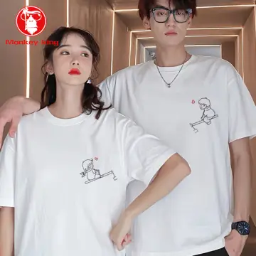 Korean couple top shirts online