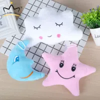 I Love Daddy&Mummy Cartoon Star Moon Smiling Face Doll Plush Toys Cute Clouds Pendant Baby Kids Room Decoration Stuffed Pillow brinquedos