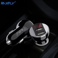 【CW】 2021 new model is suitable for Apple Android digital display car charger dual USB phone