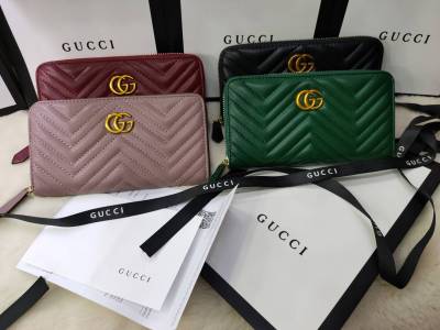 Wallet Guucci fashion handbag Size 8 inches Beautiful work, very good leather, 100% guarantee