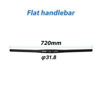 Uno แฮนด์จักรยานด้ามจับจักรยานเสือภูเขา31.8 640/680/720/760/800Mm ชิ้นส่วนจักรยาน Alu แฮนด์แบนสำหรับจักรยานขึ้น