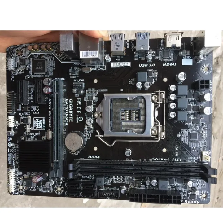 Main Gigabyte H110M-DS2 (Chipset Intel H110/ Socket LGA1151/ VGA onboard) |  