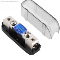 ✠✜✘ Car Audio Fuse Power Fuse Holder 30-150A Stereo Audio Single Way AGU Fuse Holder Power Distribution Block Fusebox Car Fuse