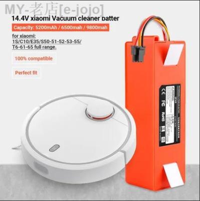 Newest 12800mAh 14.4V li-ion battery for XIAOMI ROBOROCK Vacuum Cleaner S50 S51 T4 T6 mi robot Vacuum Cleaner accessories