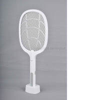 ไม้ตียุง ไม้ตียุงไฟฟ้า MOSQUITO SWATTER สามารถชาร์ตไฟได้ มี2โหมดการใช้งาน แถมฟรีแท่นชาร์ตไฟ พร้อมสายชาร์ต