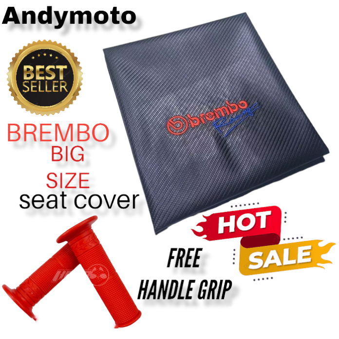 YAMAHA AEROX V2 MOTORCYCLE BREMBO RACING SEAT COVER LEATHER Lazada PH