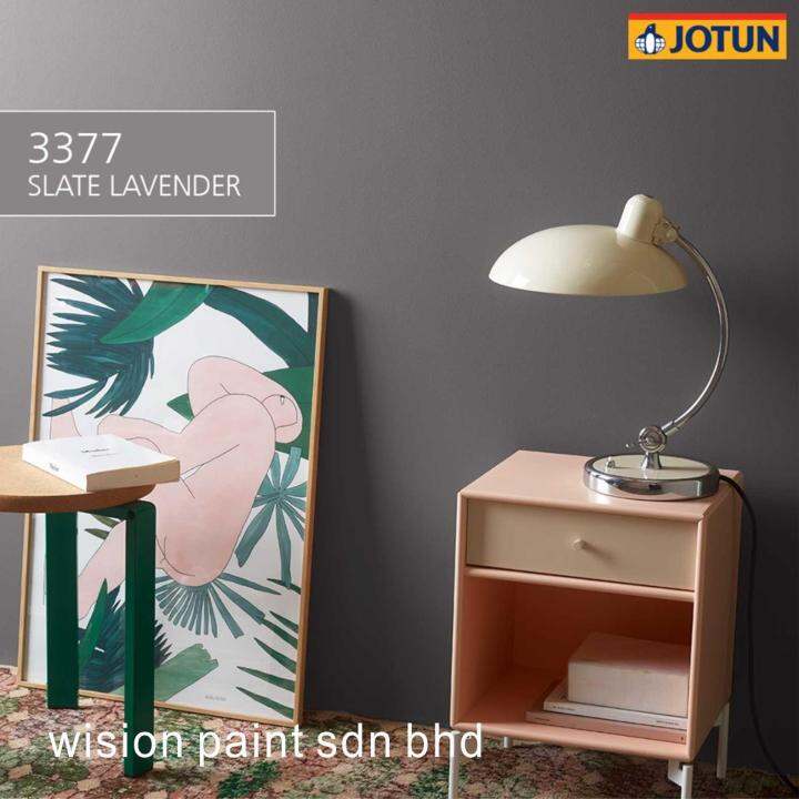 5L 3377 SLATE LAVENDER Jotun essence easy clean matt INTERIOR PAINT