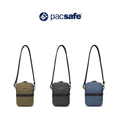 Pacsafe Metrosafe X Anti-Theft Compact Crossbody กระเป๋าสะพายพาดลำตัว กระเป๋ากันขโมย