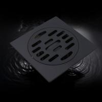 Shower Drain 3.9 -Inch Square Shower Drain With Adjustable Pattern Grate Hair Catcher Shower Drain Square Shower Drain Base For Bathroom Floor vividly