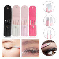 【COD&amp;Ready Stock】3PCS/Set Stainless Steel Brow Trimmer Hair Removal False Eyelash Clip Eyebrow Tweezer