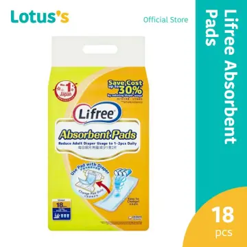 Lifree Absorbent Pads (18's) Comfortable For Long Use – AA Pharmacy