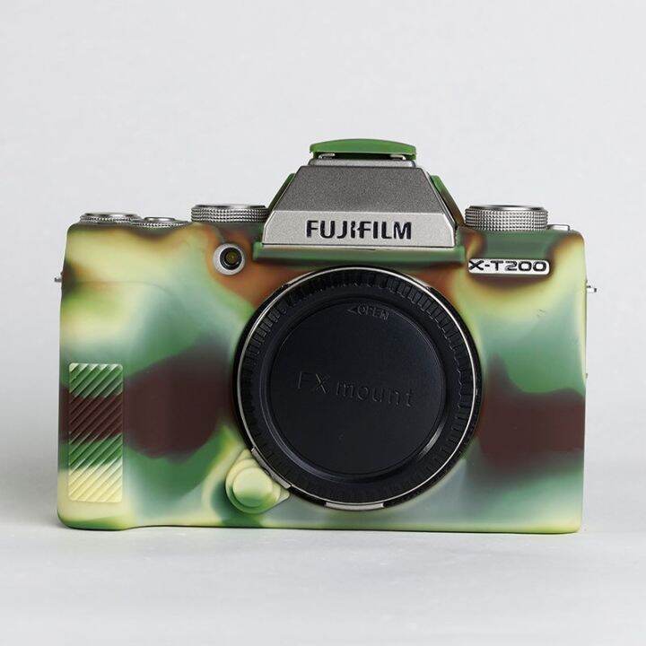 กระเป๋ากล้องเคสซิลิโคนสำหรับ-fujifilm-x-s10-xs10-x-t4-x-t3-x-t200-xt4-xt3-x-t100-xt200-x-t30-ii-xt30-xt30ii-x-a7-xa7-x-t20-x-t10