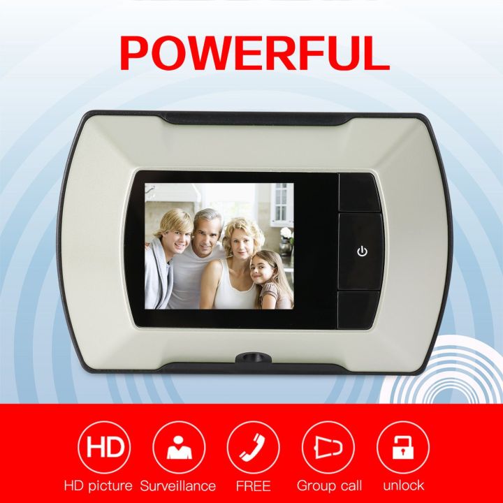 ราคาถูก-2-4-lcd-visual-monitor-door-peephole-peep-hole-viewer-camera-video