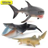 ซีโอเชียน Life Simulation Modelo Animal Brinquedos Para Crianças, Baleia Azul, Megalodon, Tubarão,Tiqure,Tubarão, Figura De Ação, Presentes Da Coleão