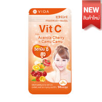 Vit C From Acerola Cherry And Camu-Camu 14 Capsules (วิตซี จาก อะเซโรล่า เชอรี่ และ คามู คามู 14 แคปซูล ตราวีด้า)