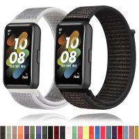 Nylon Loop Strap for Huawei Band 8 7 Sport Strap Smartwatch Accessories Adjustable Replacement Bracelet for Huawei Watch Band 7 Straps