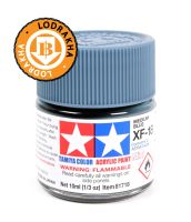 สีมีเดี้ยมบลูด้านสูตรน้ำ Tamiya Acrylic XF18 Medium Blue 10ml