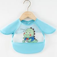 【DT】hot！ Baby Bibs Eating Colorful Cartoon Print Kids Sleeveless Bib Chaildren Feeding Apron