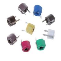 50pcs Adjustable capacitor plastic encapsulated 6mm fine tuning capacitor 5pf 10PF 20pF 30pf 40pf 50-120pf WATTY Electronics