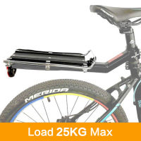 2021Bicycle Luggage Carrier Aluminum Alloy Bike Cargo Rear Rack Cycling Seatpost Bag Holder Stand Trunk MTB Install Tool Fit 20-29