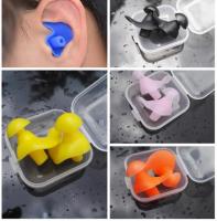 1 Pair Waterproof Swimming Silicone Swim Earplugs For Adult Swimmers Children Diving Soft Anti-Noise Snoring Sleeping Ear Plug Ear Protection