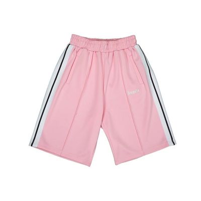 American High Street PA Men Shorts Pink Side Stripes Male Sports Shorts Mens and Womens Sports Shorts Мужские шорты в полоску