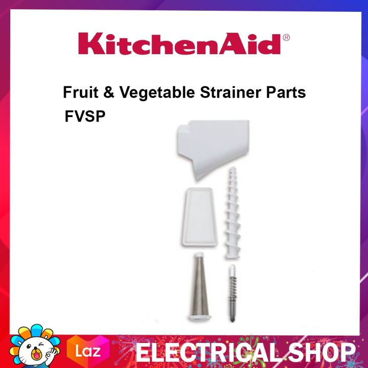 KitchenAid Fruit & Vegetable Strainer Parts (FVSP) 