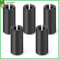 HENRI 5pcs สีดำสีดำ 5pcs Black Router Collett ADAPTER เหล็กคาร์บอนสตีล 1/2in ถึง1/4in อะแดปเตอร์กัดไม้ แบบพกพาได้ อุปกรณ์ทรงกระบอกทรงกระบอก หัวจับสำหรับเปลี่ยนหัวกัด คนงานงานประดิษฐ์