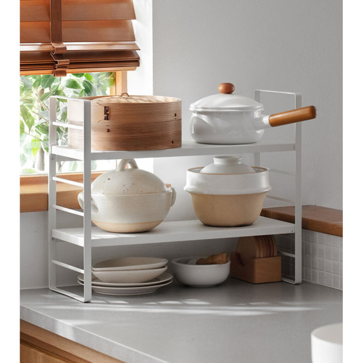 woww-สุดคุ้ม-kitchen-rack-ชั้นเหล็กถอดประกอบสำหรับวางของในครัว-ราคาโปร-ชั้น-วาง-ของ-ชั้นวางของ-ไม้-ชั้นวางของ-ผนัง-ชั้นวางของมินิ